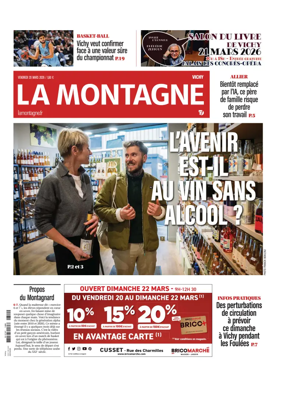 Cover of La Montagne (Vichy)