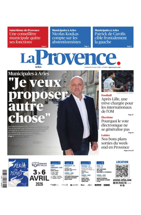 Cover of La Provence Arles