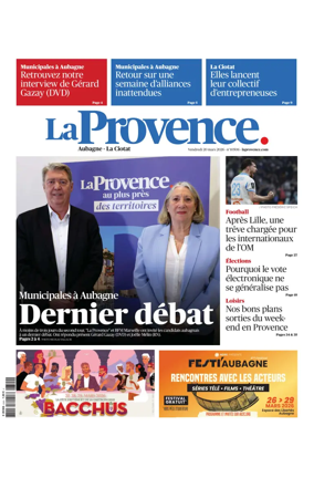 Cover of La Provence Aubagne-La Ciotat