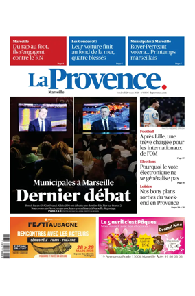 Cover of La Provence Marseille