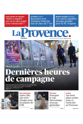 Cover of La Provences Vaucluse