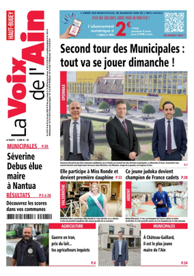 Cover of La Voix de l’Ain Oyonnax