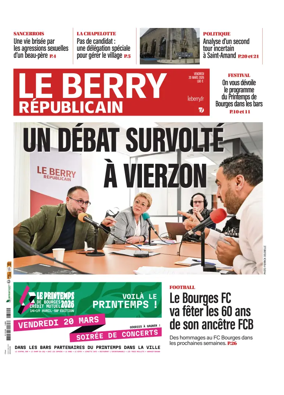 Cover of Le Berry Republicain