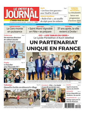 Cover of Le Petit Journal - L'hebdo local du Gers
