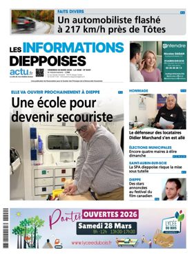 Cover of Les Informations Dieppoises