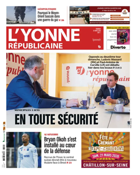 Cover of L'Yonne Republicaine