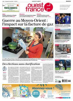 Cover of Ouest France (Manche)