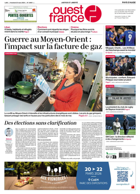 Cover of Ouest France (Pays d'Auge)