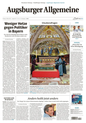 Cover of Augsburger Allgemeine (Land West)