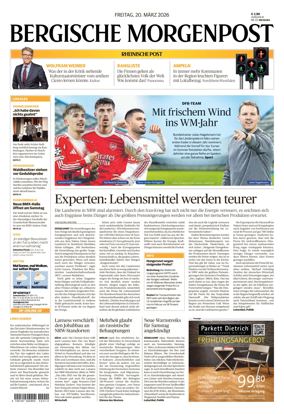 Cover of Bergische Morgenpost Wermelskirchen/Huckeswagen/Radevormwald