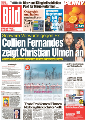 Cover of BILD Frankfurt