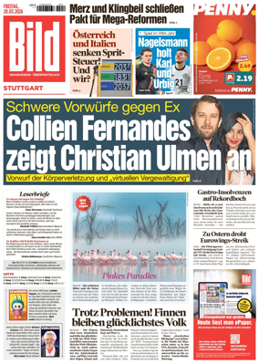 Cover of BILD Stuttgart