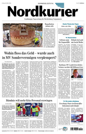 Cover of Demminer Zeitung