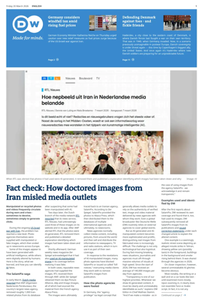 Cover of Deutsche Welle (English edition)