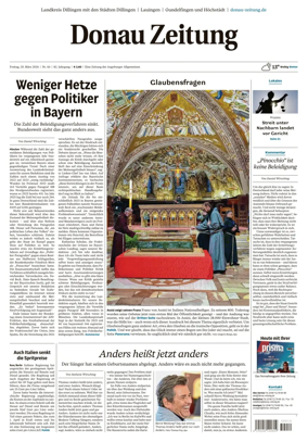 Cover of Donau Zeitung