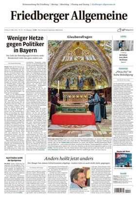 Cover of Friedberger Allgemeine