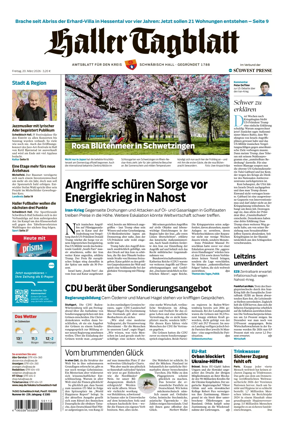 Cover of Haller Tagblatt