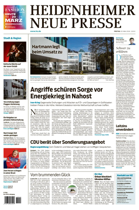 Cover of Heidenheimer Neue Presse