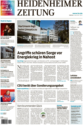Cover of Heidenheimer Zeitung