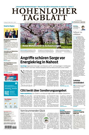 Cover of Hohenloher Tagblatt