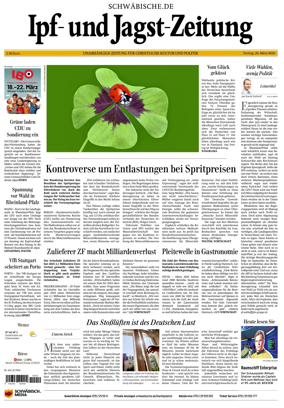 Cover of Ipf- und Jagst-Zeitung
