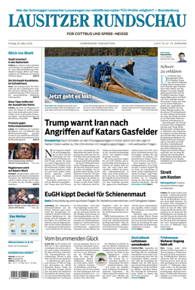 Cover of Lausitzer Rundschau