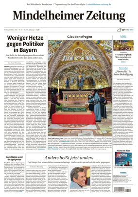 Cover of Mindelheimer Zeitung