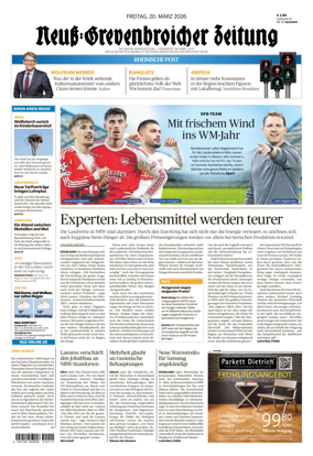 Cover of Neuss-Grevenbroicher Zeitung Neuss