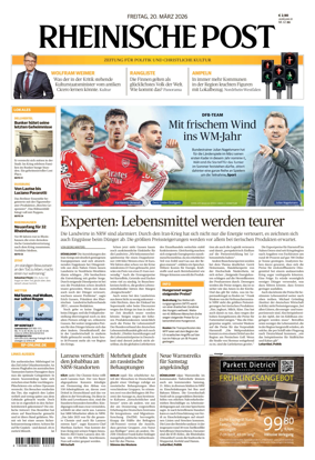 Cover of Rheinische Post Duisburg