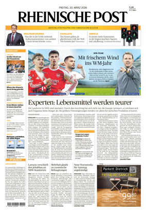 Cover of Rheinische Post – Dusseldorf Stadt