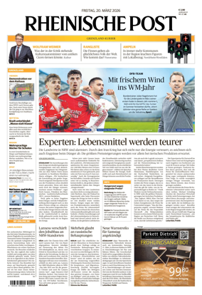 Cover of Rheinische Post Viersen