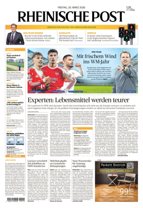 Cover of Rheinische Post - Wesel/Dinslaken