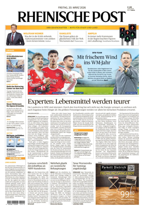 Cover of Rheinische Post - Xanten and Moers