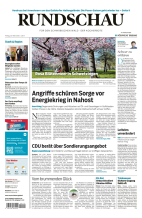 Cover of Rundschau fur den Schwabischen Wald – Der Kocherbote