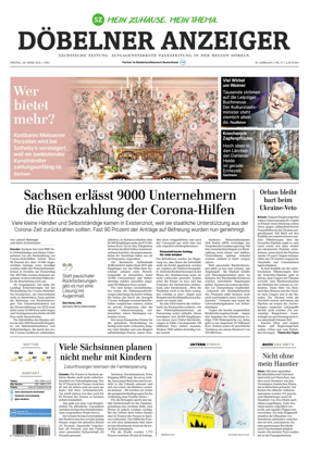 Cover of Sachsische Zeitung (Dobeln)