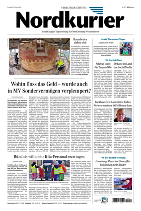 Cover of Strelitzer Zeitung