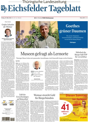Cover of Thuringische Landeszeitung (Eichsfeld)