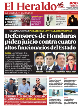 Cover of Diario El Heraldo