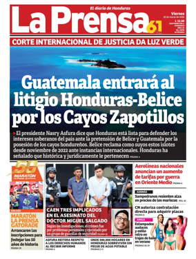 Cover of Diario La Prensa