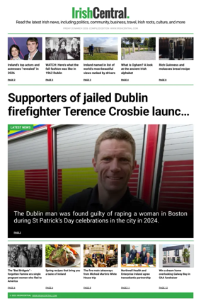 Cover of Irish Central