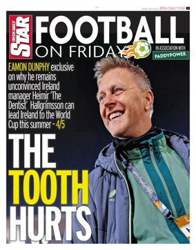 Cover of Irish Daily Star - Fanatic