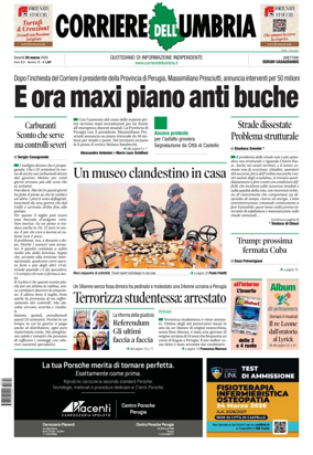 Cover of Corriere dell Umbria