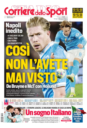 Cover of Corriere dello Sport (Campania)
