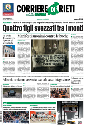 Cover of Corriere di Rieti