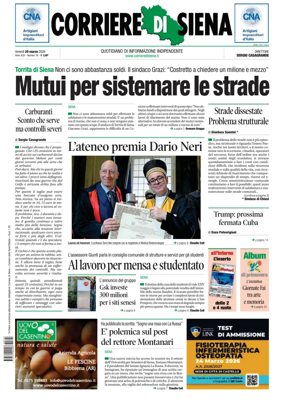 Cover of Corriere di Siena