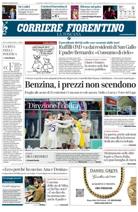 Cover of Corriere Fiorentino