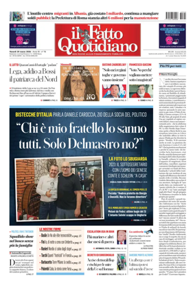 Cover of Il Fatto Quotidiano
