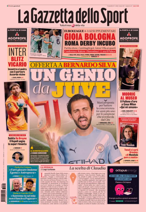 Cover of La Gazzetta dello Sport - Milano
