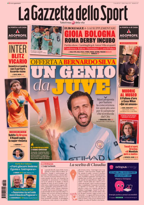 Cover of La Gazzetta dello Sport