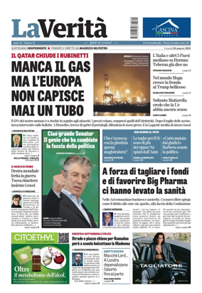 Cover of La Verita (Italia)